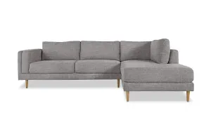 Lisa Right Chaise Sofa, Dark Grey, by Lounge Lovers by Lounge Lovers, a Sofas for sale on Style Sourcebook