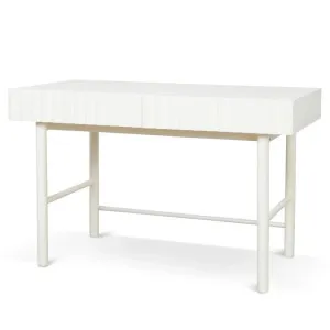 Vasuda 1.2m Home Office Desk - White by Interior Secrets - AfterPay Available by Interior Secrets, a Desks for sale on Style Sourcebook