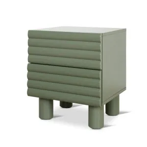 Vasuda 48cm Bedside Table - Green by Interior Secrets - AfterPay Available by Interior Secrets, a Bedside Tables for sale on Style Sourcebook