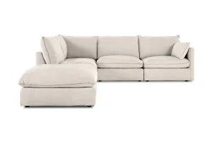 Loft Mini Left Corner Sofa, Ivory, by Lounge Lovers by Lounge Lovers, a Sofas for sale on Style Sourcebook