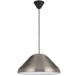 Telbix Hanami 440mm Pendant Light Nickel by Telbix, a Pendant Lighting for sale on Style Sourcebook