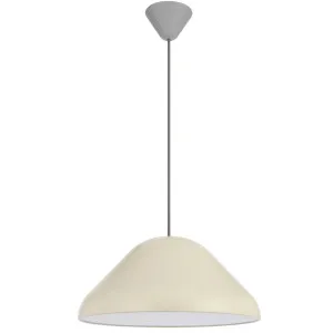 Telbix Hanami 440mm Pendant Light Beige by Telbix, a Pendant Lighting for sale on Style Sourcebook