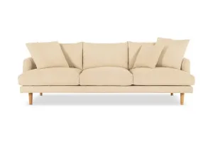 Hampton 4 Seat Sofa, Florence Natural, by Lounge Lovers by Lounge Lovers, a Sofas for sale on Style Sourcebook