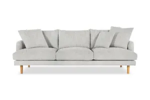 Hampton 4 Seat Sofa, Grey, by Lounge Lovers by Lounge Lovers, a Sofas for sale on Style Sourcebook