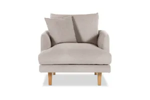 Hampton Modern Armchair, Grey, by Lounge Lovers by Lounge Lovers, a Chairs for sale on Style Sourcebook