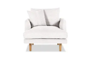 Hampton Modern Armchair, White, by Lounge Lovers by Lounge Lovers, a Chairs for sale on Style Sourcebook