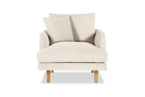 Hampton Modern Armchair, Sienna Natural, by Lounge Lovers by Lounge Lovers, a Chairs for sale on Style Sourcebook