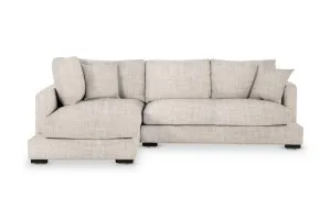 Long Beach Mini Left Corner Sofa, Grey, by Lounge Lovers by Lounge Lovers, a Sofas for sale on Style Sourcebook