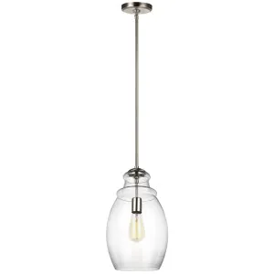 Marino Pendant by Visual Comfort Generation Satin Nickel by Visual Comfort & Co - Generation Lighting, a Pendant Lighting for sale on Style Sourcebook