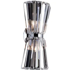 Allegri Armanno 2L Wall Sconce Polished Chrome by Allegri, a Wall Lighting for sale on Style Sourcebook