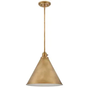 Hinkley Arti Medium Pendant Light Heritage Brass by Hinkley, a Pendant Lighting for sale on Style Sourcebook