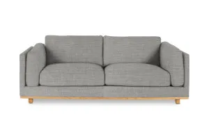 Nevada 3 Seat Sofa, Dark Grey, by Lounge Lovers by Lounge Lovers, a Sofas for sale on Style Sourcebook