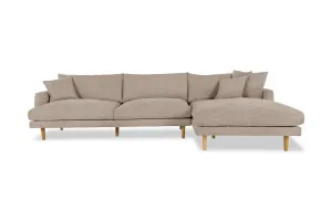 Hampton Right Chaise Sofa, Austin Coffee, by Lounge Lovers by Lounge Lovers, a Sofas for sale on Style Sourcebook