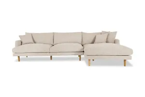 Hampton Right Chaise Sofa, Como Natural, by Lounge Lovers by Lounge Lovers, a Sofas for sale on Style Sourcebook