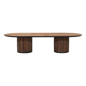 Monaco Oval Coffee Table 140 x 70cm in Reclaimed Teak by OzDesignFurniture, a Coffee Table for sale on Style Sourcebook