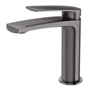 Mekko Basin Mixer | Made From Brass In Brushed Carbon By Phoenix by PHOENIX, a Bathroom Taps & Mixers for sale on Style Sourcebook