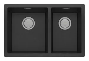 5000 Series 1 And 3/4 Lh Bowl Sink | Made From Stainless Steel In Matte Black By Phoenix by PHOENIX, a Kitchen Sinks for sale on Style Sourcebook