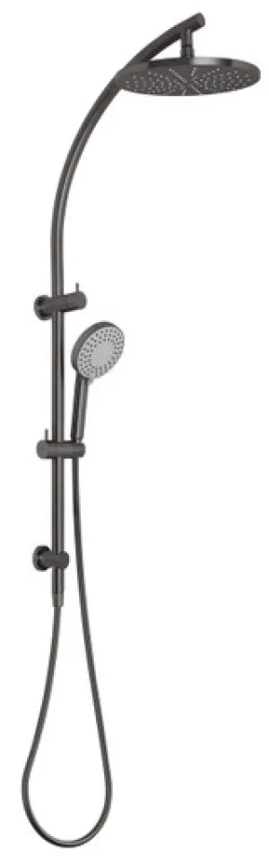 Vivid Twin Shower In Brushed Carbon By Phoenix by PHOENIX, a Showers for sale on Style Sourcebook