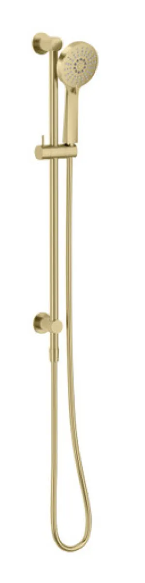 Vivid Slimline Water Through Rail Shower Brushed In Gold By Phoenix by PHOENIX, a Showers for sale on Style Sourcebook