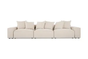 Oasis 4 Seat Sofa, Florence Stone, by Lounge Lovers by Lounge Lovers, a Sofas for sale on Style Sourcebook