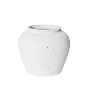 Bexley Pot White - 34cm x 34cm x 29cm by James Lane, a Plant Holders for sale on Style Sourcebook