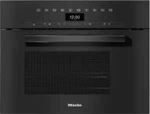 DGM 7440 VitroLine Obsidian Black Steam oven with microwave by Miele, a Microwave Ovens for sale on Style Sourcebook