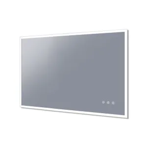 Kara Premium LED Mirror with Bluetooth Speakers, Demister and Portable Magnifier - 2 sizes available 900mm x 600mm by Luxe Mirrors, a Illuminated Mirrors for sale on Style Sourcebook