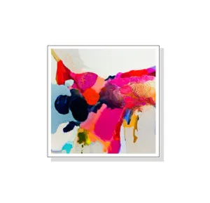 Square White Framed Reach In Wall Art Canvas 7 sizes available 40cm x 40cm by Luxe Mirrors, a Artwork & Wall Decor for sale on Style Sourcebook