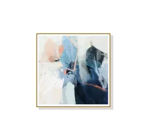 Square Gold Framed Modern Wall Art Canvas 7 sizes available 40cm x 40cm by Luxe Mirrors, a Artwork & Wall Decor for sale on Style Sourcebook