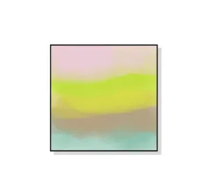 Colourful Watercolor Wall Art Canvas 7 sizes available 40cm x 40cm by Luxe Mirrors, a Artwork & Wall Decor for sale on Style Sourcebook