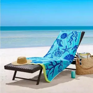 Renee Taylor Jacquard Velour Shell Beach Towel 2 Pack by null, a Outdoor Accessories for sale on Style Sourcebook