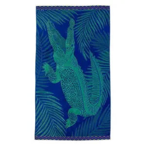 Renee Taylor Jacquard Velour Crocodile Beach Towel 2 Pack by null, a Outdoor Accessories for sale on Style Sourcebook