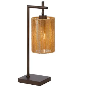 Telbix Lyndra Table Lamp Natural by Telbix, a Table & Bedside Lamps for sale on Style Sourcebook