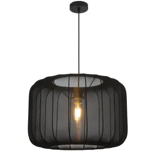 Telbix Jonsel Large Pendant Light Black by Telbix, a Pendant Lighting for sale on Style Sourcebook