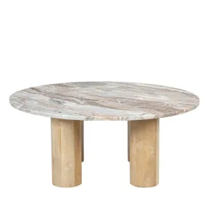 Adara Toronto Marble & Mango Wood Coffee Table by James Lane, a Coffee Table for sale on Style Sourcebook