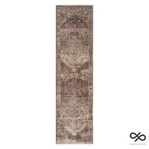 Heirloom Rug 80x400cm in Plum by OzDesignFurniture, a Contemporary Rugs for sale on Style Sourcebook