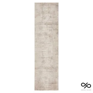 Morgana Rug 80x300cm in Stone by OzDesignFurniture, a Contemporary Rugs for sale on Style Sourcebook