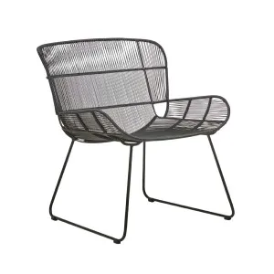 Granada Butterfly Occasional Chair - Licorice by GlobeWest, a Outdoor Chairs for sale on Style Sourcebook