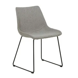 Arnold Dining Chair - Grey Speckle - Black by GlobeWest, a Chairs for sale on Style Sourcebook