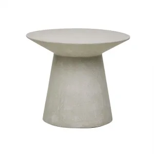 Livorno Round Side Table - Grey Speckle by GlobeWest, a Tables for sale on Style Sourcebook