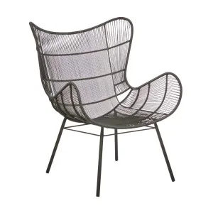 Mauritius Wing Occasional Chair - Espresso by GlobeWest, a Outdoor Chairs for sale on Style Sourcebook