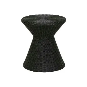 Mauritius Woven Side Table - Licorice by GlobeWest, a Tables for sale on Style Sourcebook