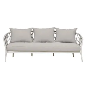 Maui 3 Seater Sofa - Frost - White by GlobeWest, a Outdoor Sofas for sale on Style Sourcebook