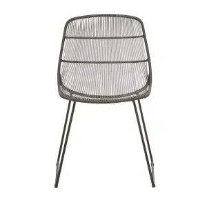 Granada Scoop Dining Chair - Licorice - Licorice by GlobeWest, a Outdoor Chairs for sale on Style Sourcebook