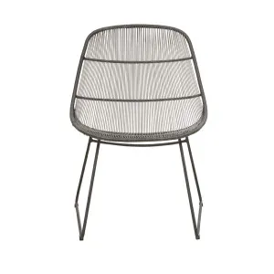 Granada Scoop Occasional Chair - Licorice - Licorice by GlobeWest, a Outdoor Chairs for sale on Style Sourcebook