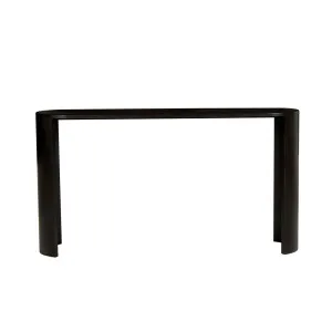 Classique Oval Console - Matt Dark Oak by GlobeWest, a Console Table for sale on Style Sourcebook