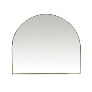 Elle Arch Small Mirror - Brushed Gold by GlobeWest, a Mirrors for sale on Style Sourcebook