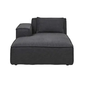 Felix Block 3 Seater Left Arm - Coal by GlobeWest, a Sofas for sale on Style Sourcebook