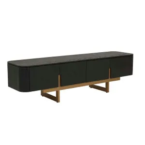 Wyatt Milan Entertainment Unit - Matt Black by GlobeWest, a Entertainment Units & TV Stands for sale on Style Sourcebook