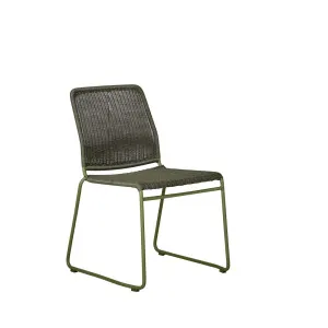 Marina Coast Dining Chair - Moss by GlobeWest, a Outdoor Chairs for sale on Style Sourcebook